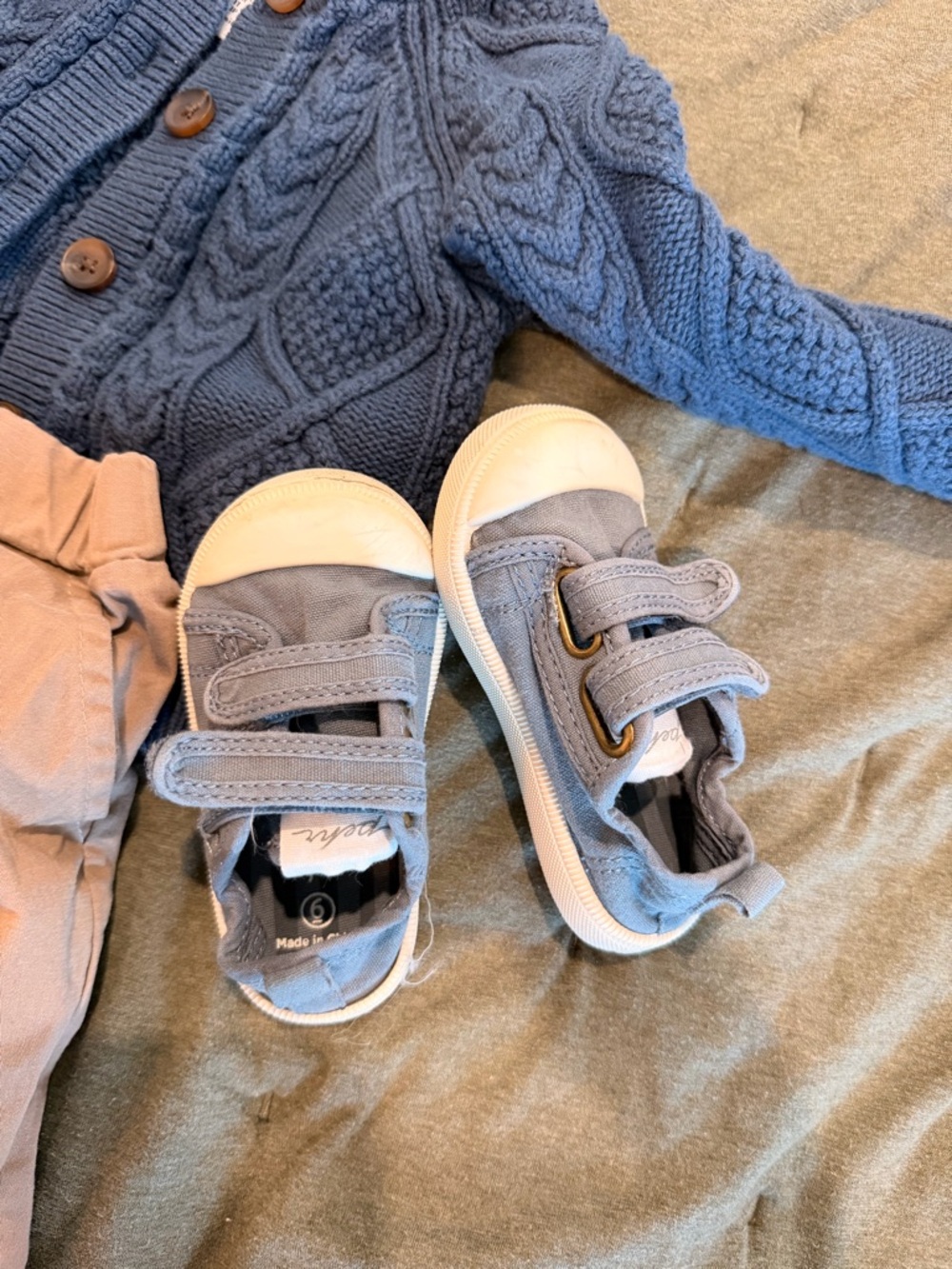 Pehr | Recess Sneaker Blue Velcro Sneakers - Picture 2 of 8